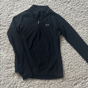 Under Armour Black Quarter Zip Top